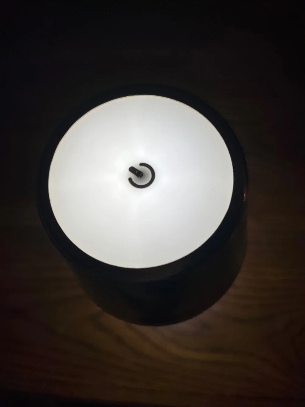 Gold Touch-Top Table Lamp, cordless‎ and rechargeable